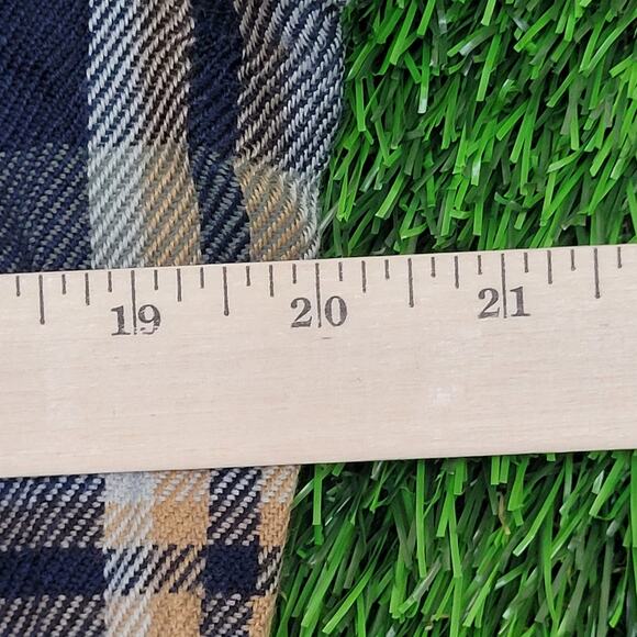 Vintage Ozark-Trail Button Shirt Medium 20x29 Shadow Plaid - Picture 15 of 16